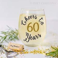 Cheers To 60 Years 60th Birthday Party