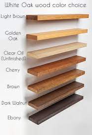 Rustic Oak Wall Shelves Custom Sizes