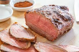 santa maria tri tip roasted in the