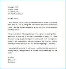 Attractive Cover Letter For Finance Internship To Make
