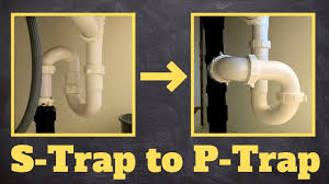 how to replace s trap with a p trap