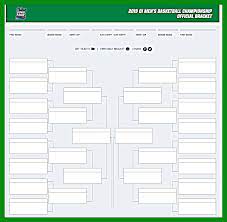 blank ncaa brackets for the tournament