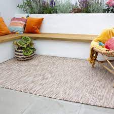 plain beige outdoor rug rain resistant