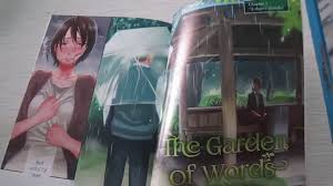 the garden of words english paper book