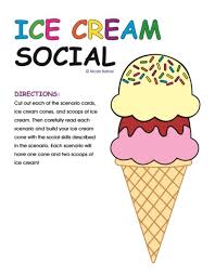 ice cream social hub for helpers