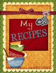 Recipe Book Dividers Home Organization Decor Recipes Book
