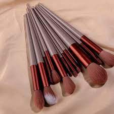 13pcs soft fluffy makeup brushes set