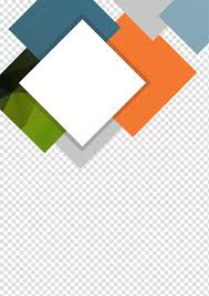 White Orange Blue And Green Box Logo Art Work Business
