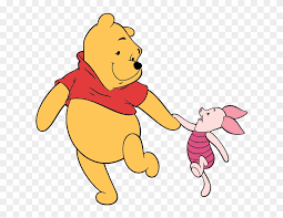 Friend Clipart Walking - Winnie Pooh - Png Download (#1237607) - PinClipart
