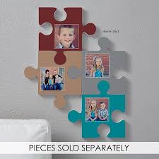 Personalized Photo Puzzle Piece Wall Décor