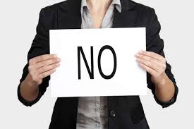 Image result for Photo saying no