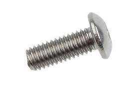 Rs Pro M3 X 8mm Hex Socket Button Screw Plain Stainless Steel