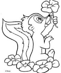 bambi coloring pages printable for free
