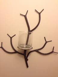 Sconce Branch Candle Holder Unique Wall