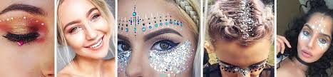 festival glitter makeup in your dreams