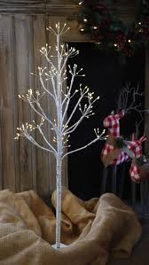 Battery Operated Tabletop Birch Tree
