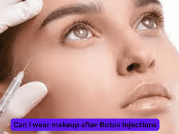 wear makeup after botox injections