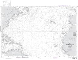 Nga Nautical Chart 120 North Atlantic Ocean Southern Sheet