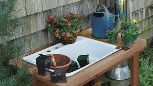 A Potting Table With A Twist
