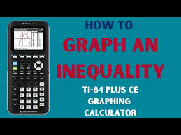 Graph An Inequality On Ti 84 Plus Ce