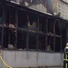 Incendie : une salle d'escalade en feu à Villenave d'Ornon