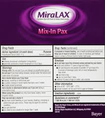 miralax neatpax powder packets unflavored