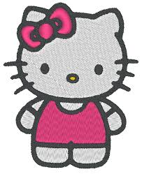 Résultat de recherche d'images pour "images broderie hello-kitty"