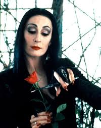 morticia makeup and costume addams
