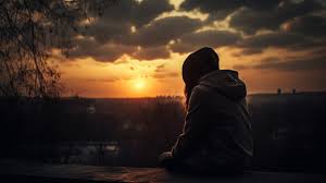 sad sunset picture background images