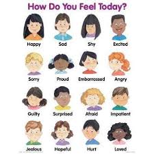 42 Bright Toddler Feelings Chart
