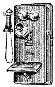 8 Vintage Telephone Images The
