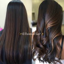 Brown balayage for black hair if you have long black hair, think about adding some highlights to give it these 30 solutions of black hair with highlights are just what you need if you want a quick, alluring, sexy, and seductive hair makeover! 30 Amazing And Trendy Brown Hair Color Ideas Beezzly
