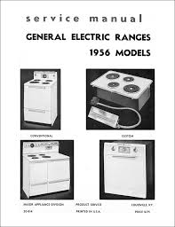 General Electric Range Service Manuals