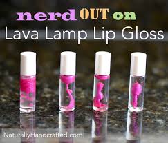 Nerd Out on Lava Lamp Lip Gloss Easy DIY Recipe Naturally