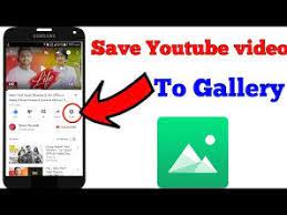 In select areas, you can download certain videos from the youtube mobile app to play offline. How To Save Youtube Videos To Gallery Without Any App Youtube