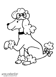 They are very easy to train and they are also excellent watch dogs. Poodle Dog Dog Coloring Page Poodle Dog Poodle