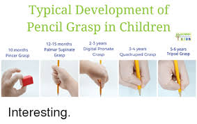Typical Development Of Pencil Grasp In Children Smgrowing