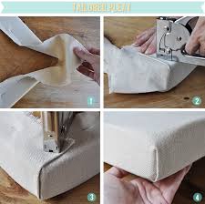 how to upholster a drop in seat from