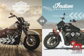 harley davidson vs indian motorcycles