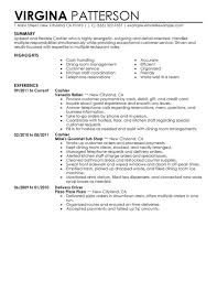 Cashier Resume Examples Free To Try Today Myperfectresume