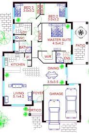 Narrow Lot House Plan 3 Bed 2 Bath