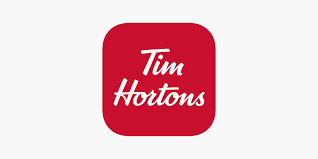 tim hortons on the app