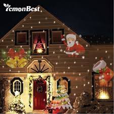 12 Types Christmas Laser Snowflake Projector Outdoor Led