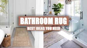 how to choose bathroom rug color 6