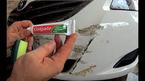 This is one of the main reasons why major vehicle scratch repair at a paint shop or car accident repair centre can get very pricey. How To Remove Scratches From The Car At Home Using Toothpaste How To Fix Scratches On Car Youtube