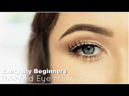 beginner eye makeup for hooded eye