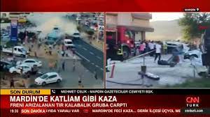 Mardin'de katliam gibi kaza - Dailymotion Video