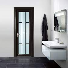 Aluminium Door Interior Frosted Glass