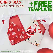 christmas gift card holder free