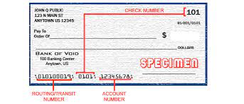 how do i find a routing number on a check